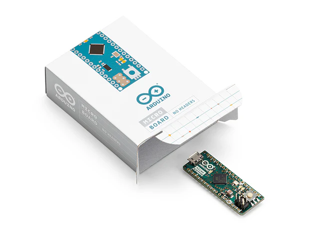 Carte Arduino Micro USB HID sans headers
